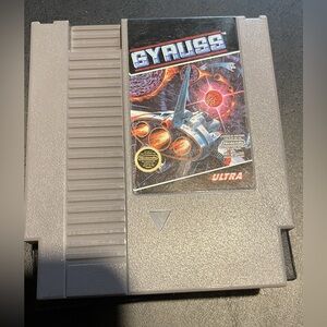 Gyruss (Nintendo Entertainment System, 1989) Cartridge And Sleeve Only
